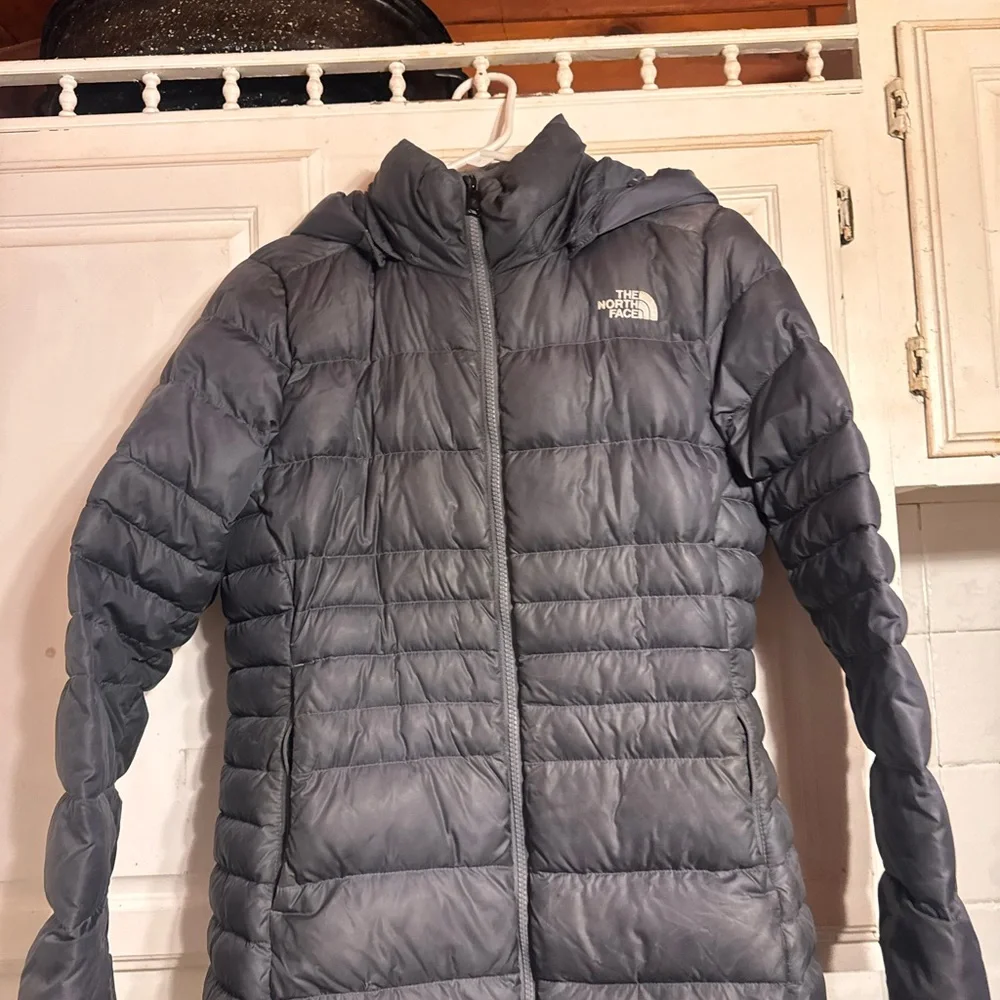 The North Face 550 fill goose down parka womens medium - Picture 4 of 8